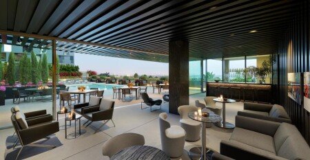 Appart'Hotel 5 voyageurs, avec piscine