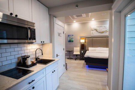 Hotel with air conditioning