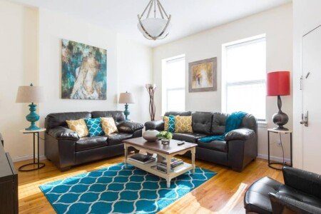 Wohnung 2 Schlafzimmer, mit Garten