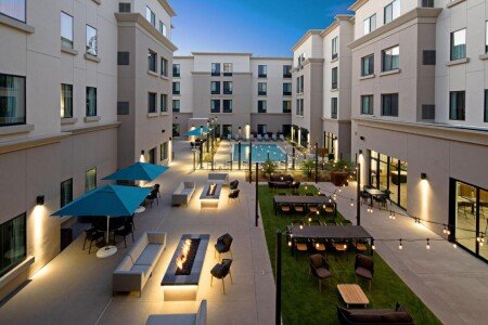 Hotel with pool