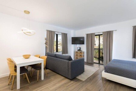 Apartment 1 bedroom, with jacuzzi