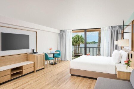 Hotel with pool
