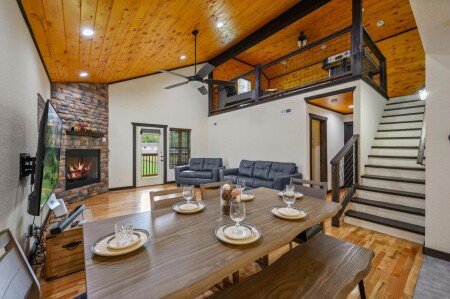 Chalet 3 bedrooms, with jacuzzi