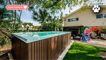 House 4 bedrooms, with jacuzzi