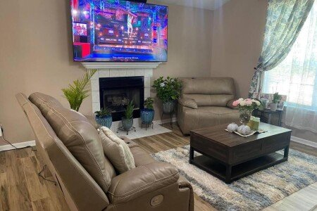 House 3 bedrooms, with garden
