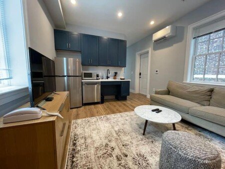 Apartment 1 bedroom, with garden