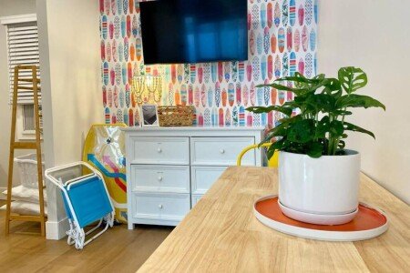 Apartment 1 bedroom, with garden