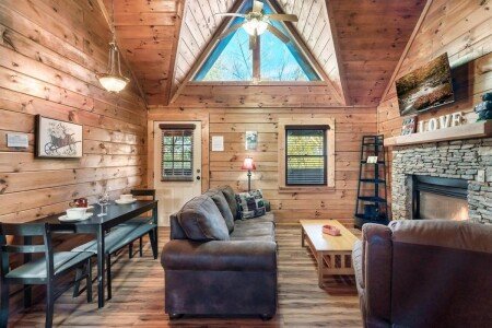 Chalet 1 bedroom, with jacuzzi