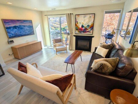 Apartment 2 bedrooms, with garden