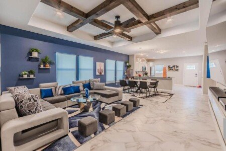 House 4 bedrooms, with jacuzzi