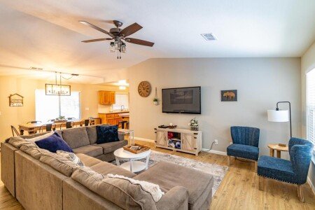 House 3 bedrooms, with air conditioning