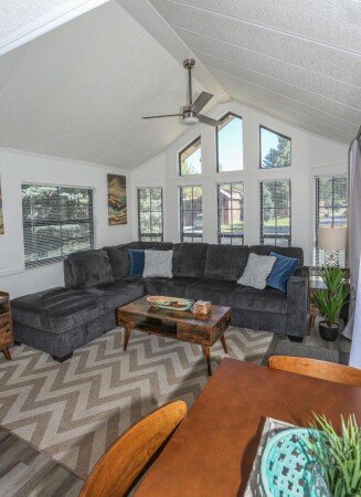 Chalet 2 bedrooms, with jacuzzi