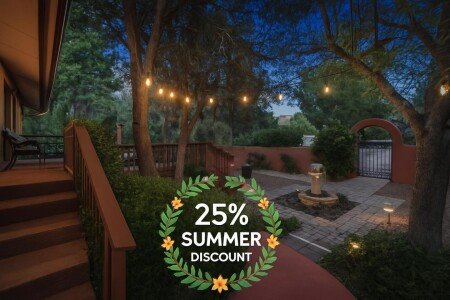 House 2 bedrooms, with garden