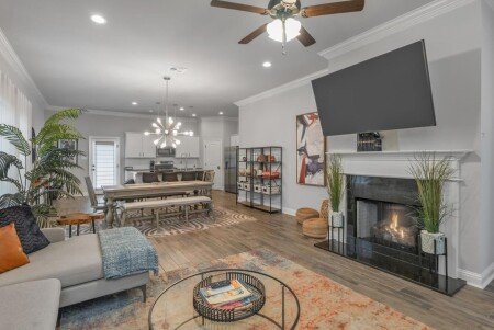 House 4 bedrooms, with garden