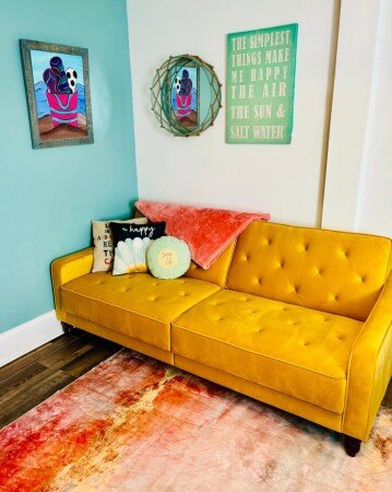 Apartment 2 bedrooms, with garden