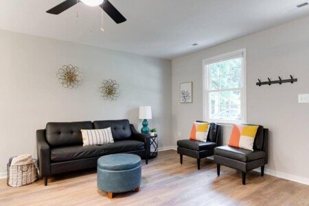 House 3 bedrooms, with garden