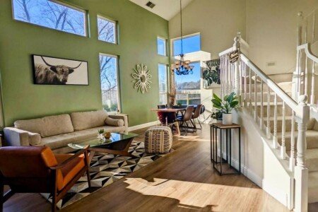 House 4 bedrooms, with garden