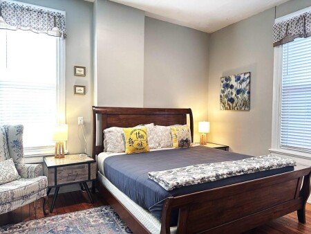 Apartment 1 bedroom, with garden