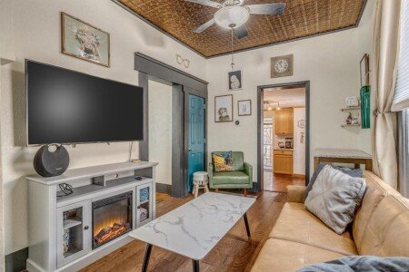 Casa 2 habitaciones, con jardín