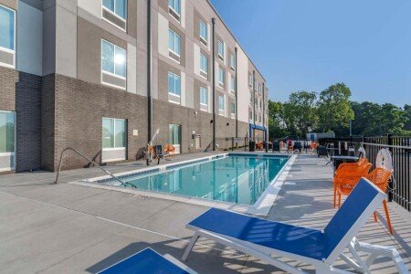 Hotel with pool