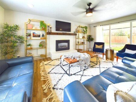 House 3 bedrooms, with garden