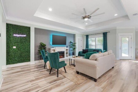 House 4 bedrooms, with garden