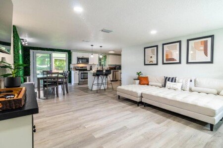 House 4 bedrooms, with garden