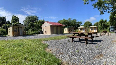 Chalet 4 guests, with garden