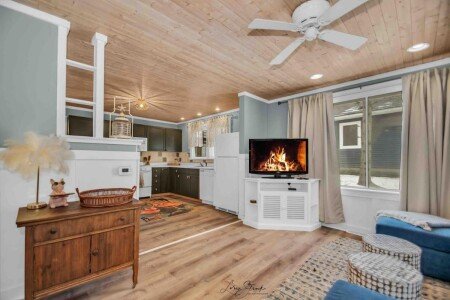 House 2 bedrooms, with garden