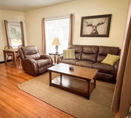 Apartment 2 bedrooms, with garden