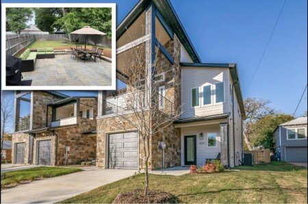 House 3 bedrooms, with garden