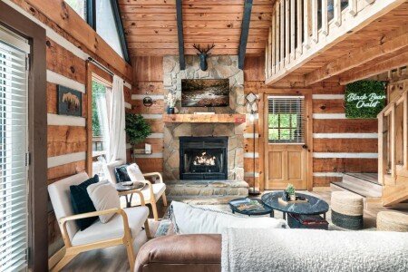 Chalet 2 bedrooms, with jacuzzi