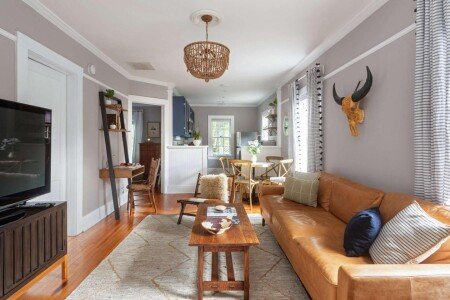 Apartment 2 bedrooms, with garden