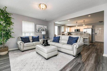 House 3 bedrooms, with air conditioning