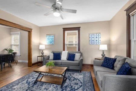 House 4 bedrooms, with garden