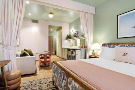 Hotel con aire acondicionado