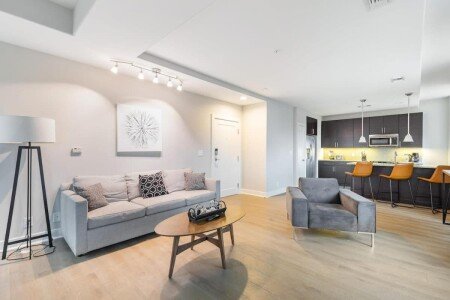 Apartment 2 bedrooms, with gym