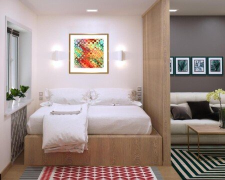 Wohnung 1 Schlafzimmer, mit Klimaanlage