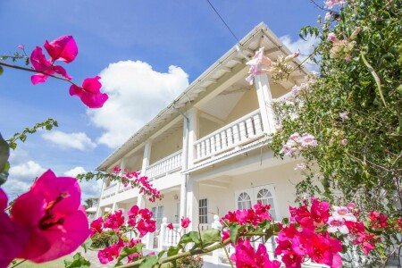 Hotel con jardín