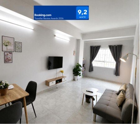 Appartement 2 chambres, avec jardin