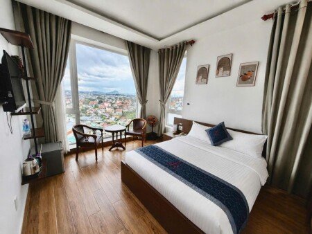 Hotel with garden