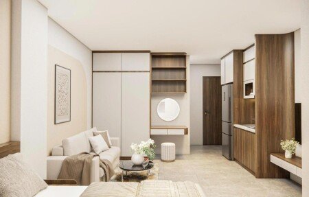 Apartamento 3 huéspedes, con jardín