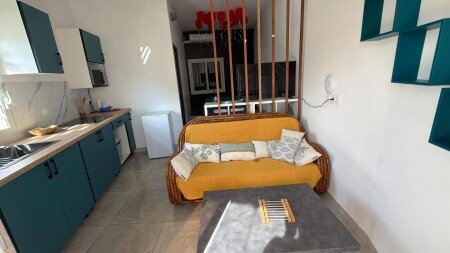 Apartamento 1 habitación, con aire acondicionado