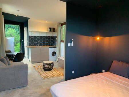 Appartement 2 voyageurs, avec jardin