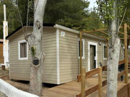 Mobil home traditionnel