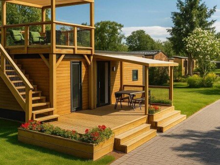 Mobil home tout confort, 2 voyageurs