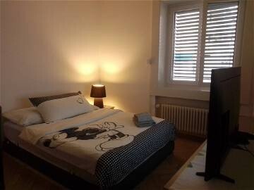 Chambre 1 voyageur, avec petit-déjeuner