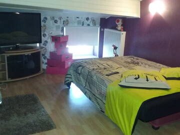 Chambre 5 voyageurs, avec parking