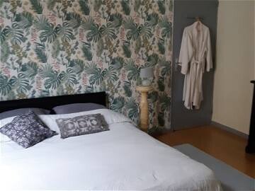 Chambre 2 voyageurs, avec petit-déjeuner