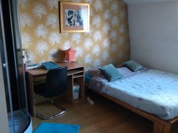 Chambre 2 voyageurs, avec petit-déjeuner